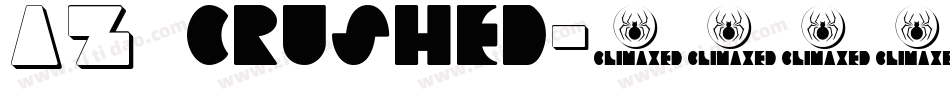 AZ crushed字体转换